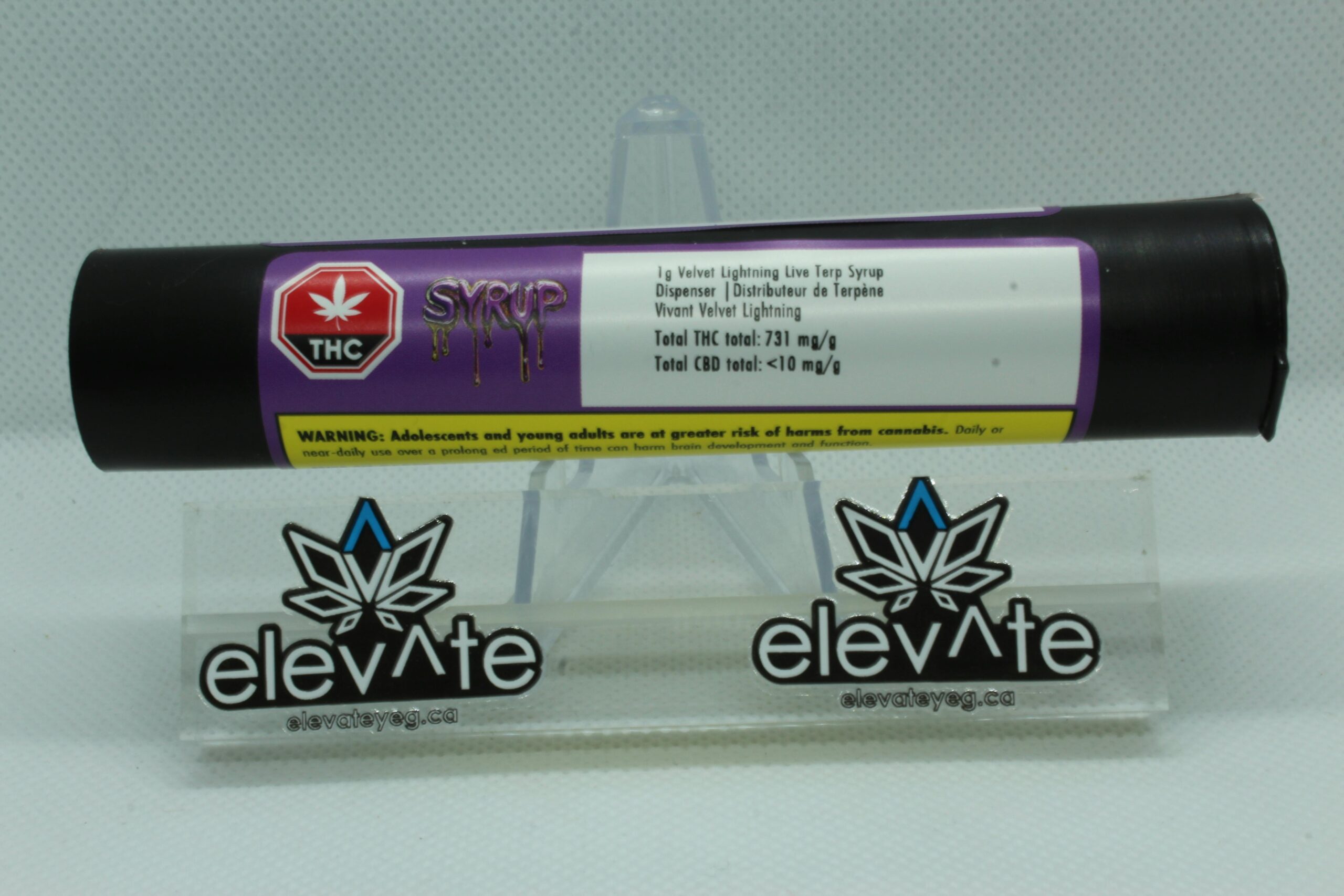 Syrup Velvet Lightning Sauce cannabis Edmonton