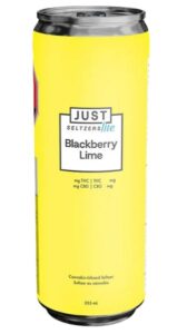 Blackberry Lime Lite Seltzer