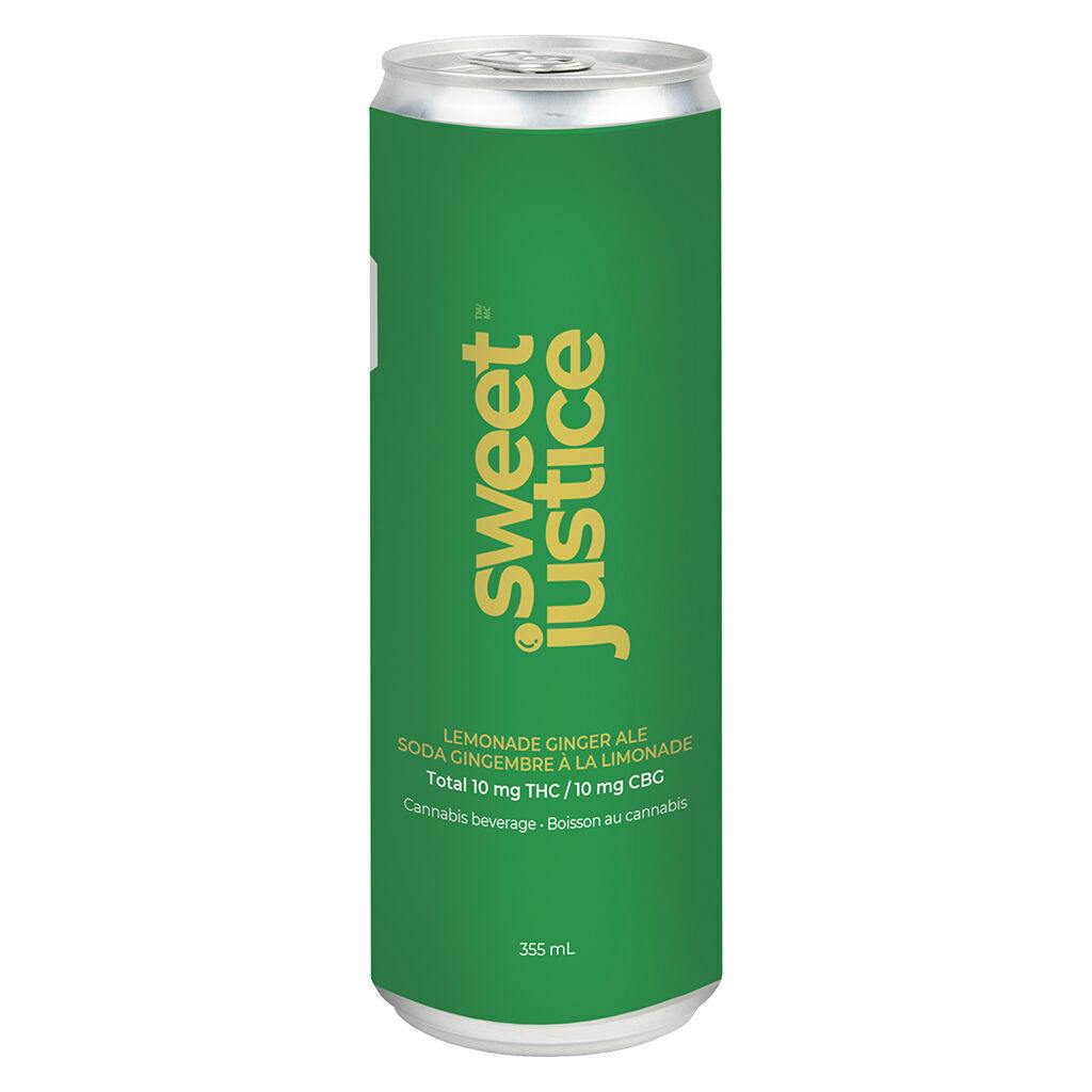 Sweet Justice Lemonade Ginger cannabis Edmonton