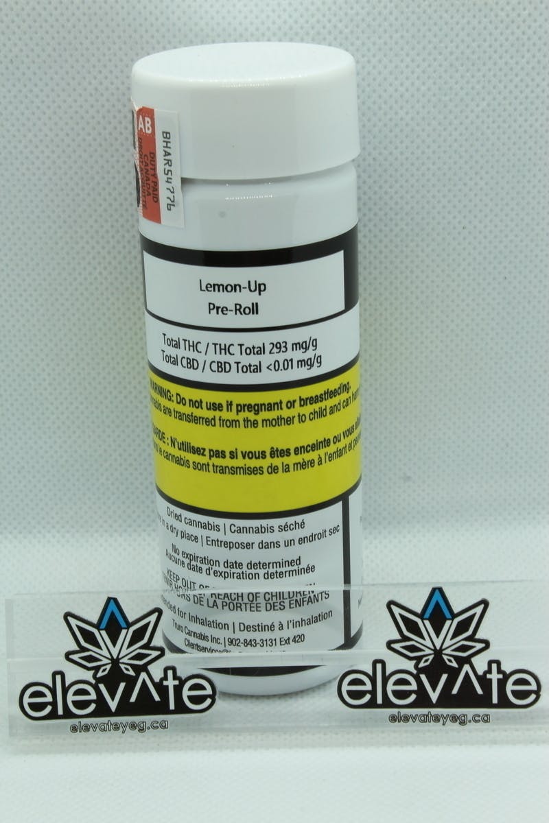 Space Race Lemon-Up Joint cannabis Edmonton