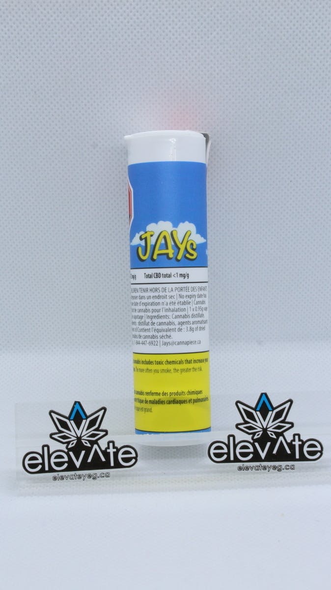 Jay's Macchiato Gold Cart cannabis Edmonton