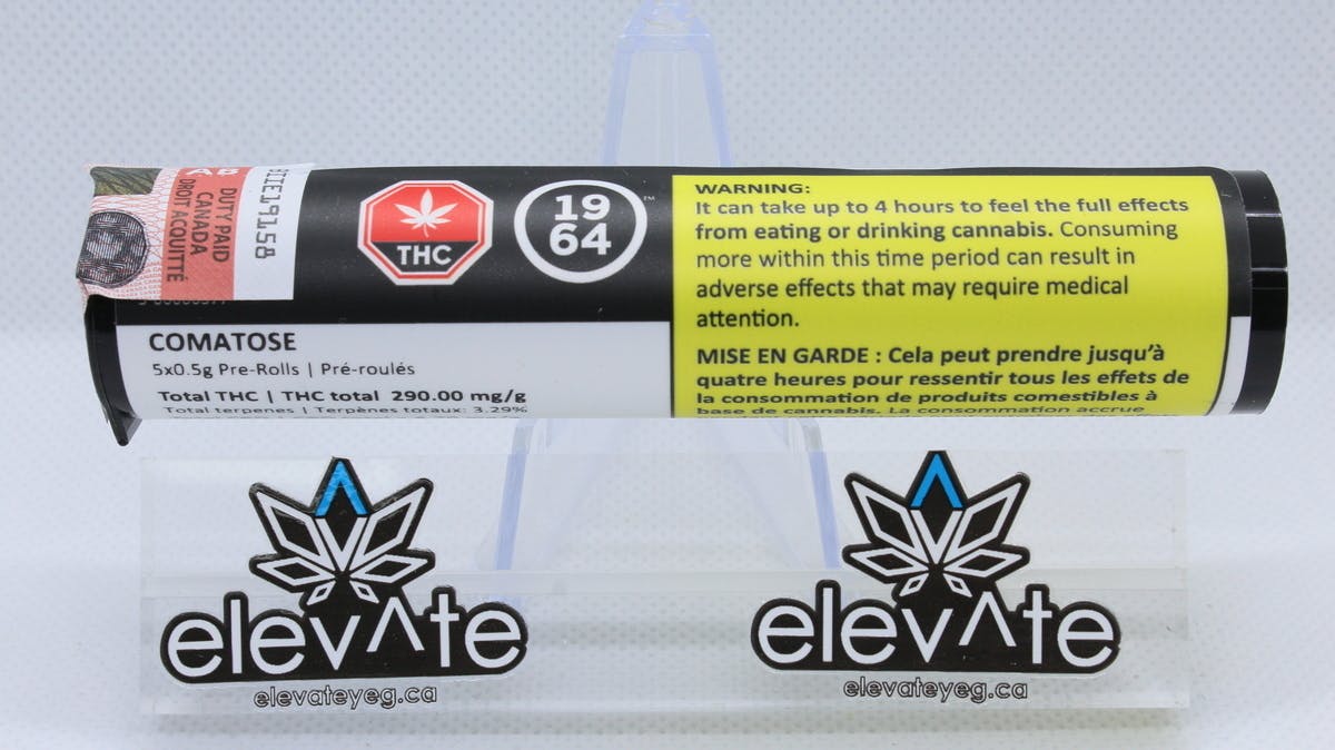 1964 Comatose Pre-Rolls cannabis Edmonton