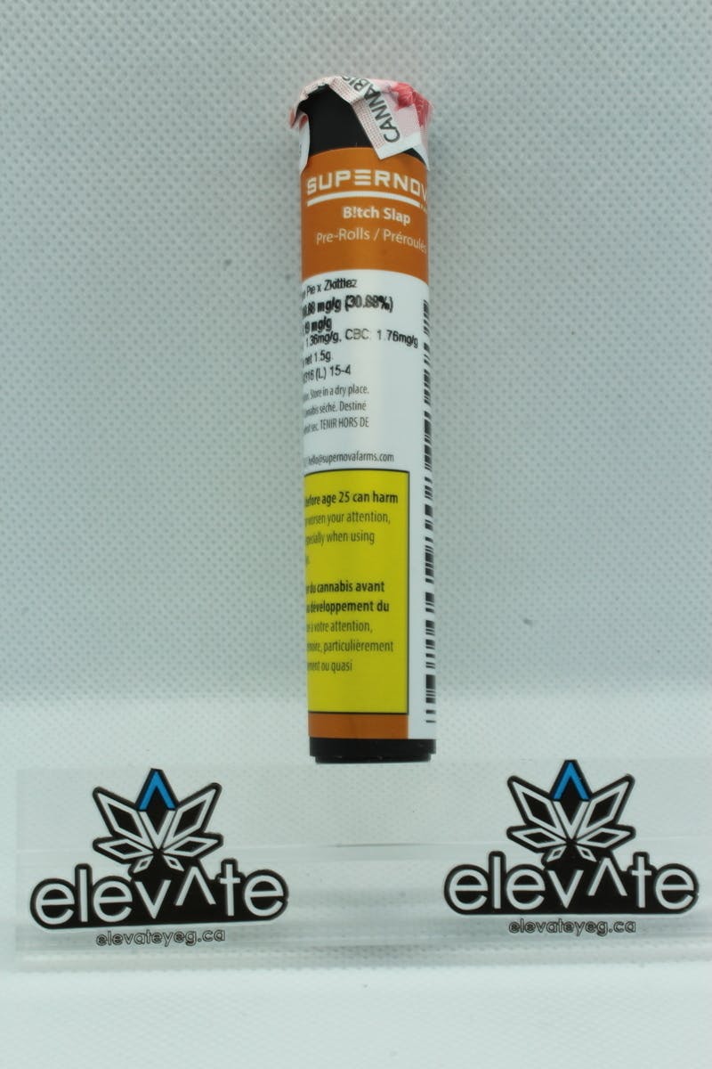 Supernova Farms B!tch Slap cannabis Edmonton