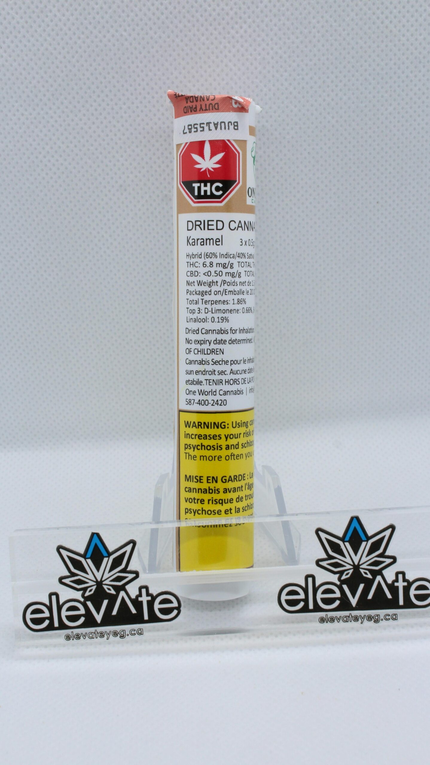 One World Cannabis Karamel cannabis Edmonton