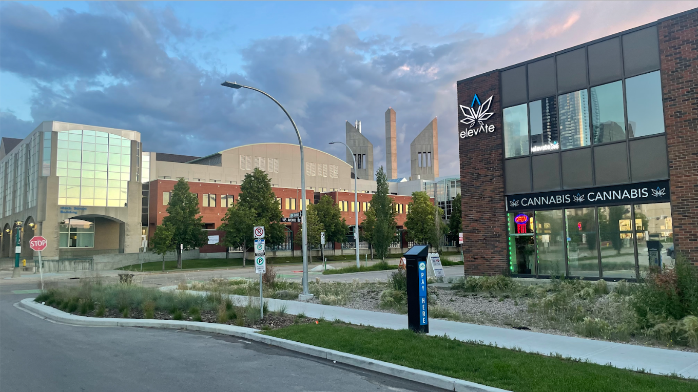 A Cannabis Store Near MacEwan University